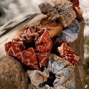 Masks and hair scrunchies